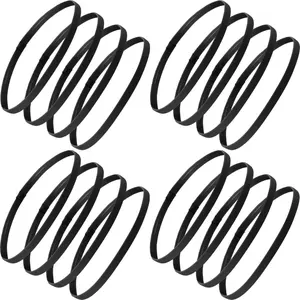 16pcs Non-Slip Elastic Sports Headbands for Women Men, Thick Hair Bands for Running Fitness