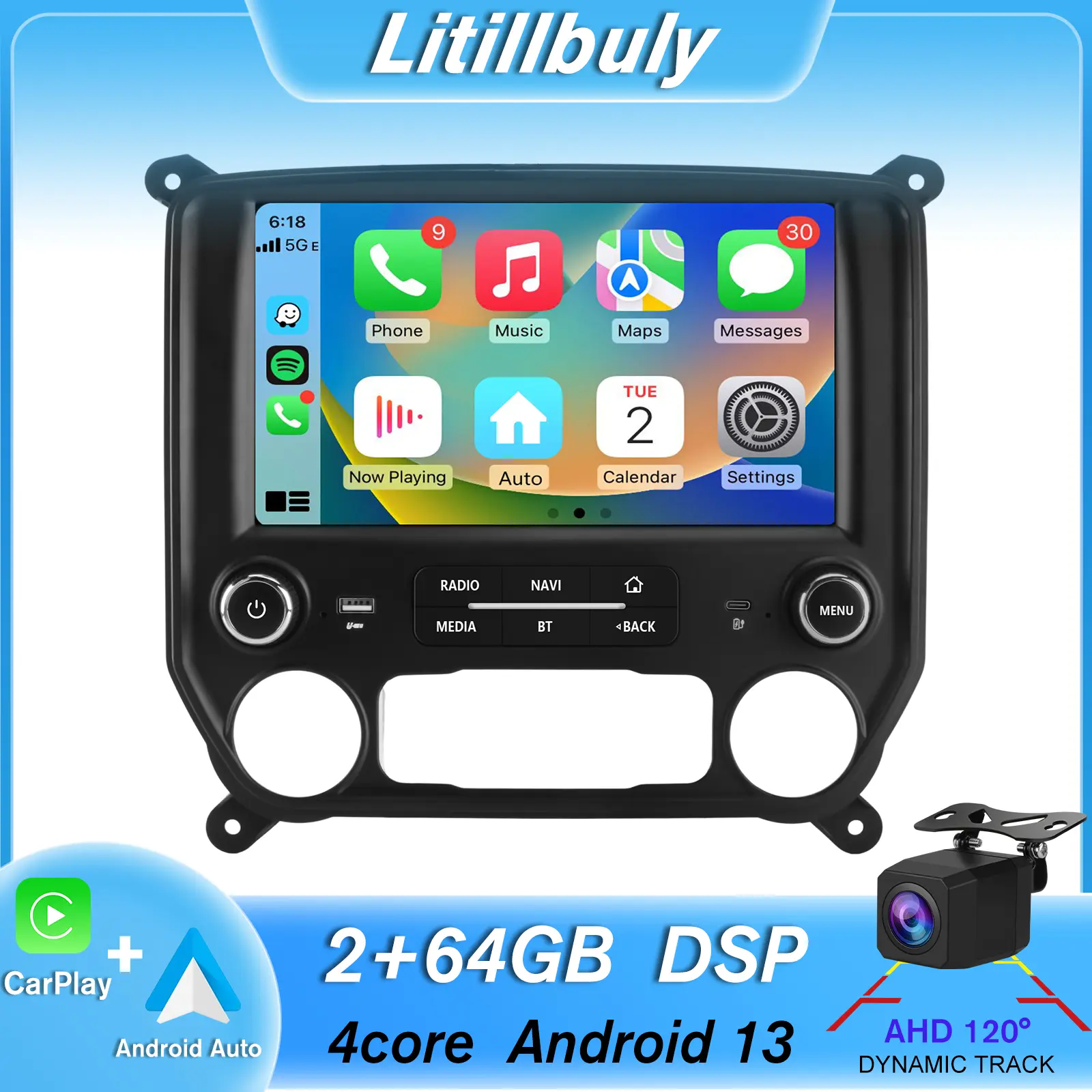 2GB+64GB+Rear view camera