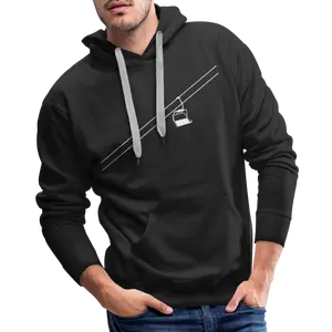 SnowBrains "Chairlift" Men’s Premium Hoodie