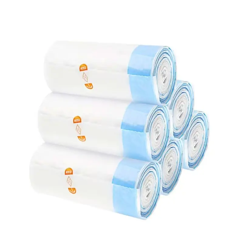 20/40/60100 Pack Jumbo Cat Litter Bags - Leakproof Litter Box Liners, Heavy Duty Drawstring Cat Litter Liners For Automatic Litter Box, Odor Control Disposable Kitty Litter Bags 1/2/3/5 Roll