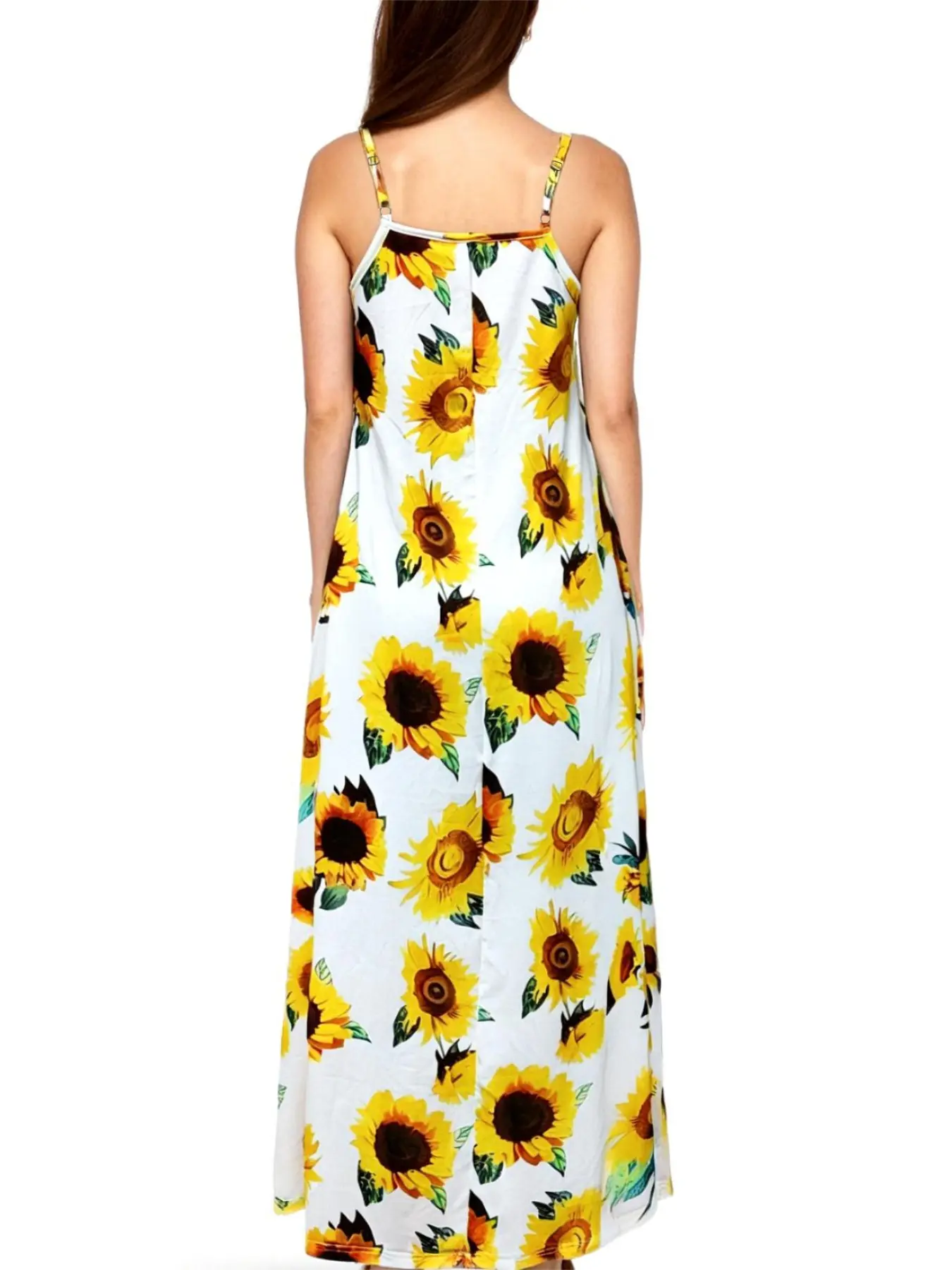 Summer Sunflower Floral Print Halter Dress Women Casual Wear, French Style V Neck Flowy Split Beach Vacation Floor-Length Maxi Dress Boho Bohemian - TikTok Shop Summer Sunflower Floral Print Halter Dress Women Casual Wear, French Style V Neck Flowy Split Beach Vacation Floor-Length Maxi Dress Boho Bohemian - TikTok Shop