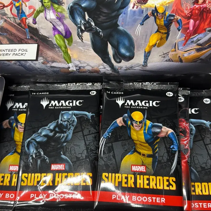 Marvel super heroes mtg play booster x1