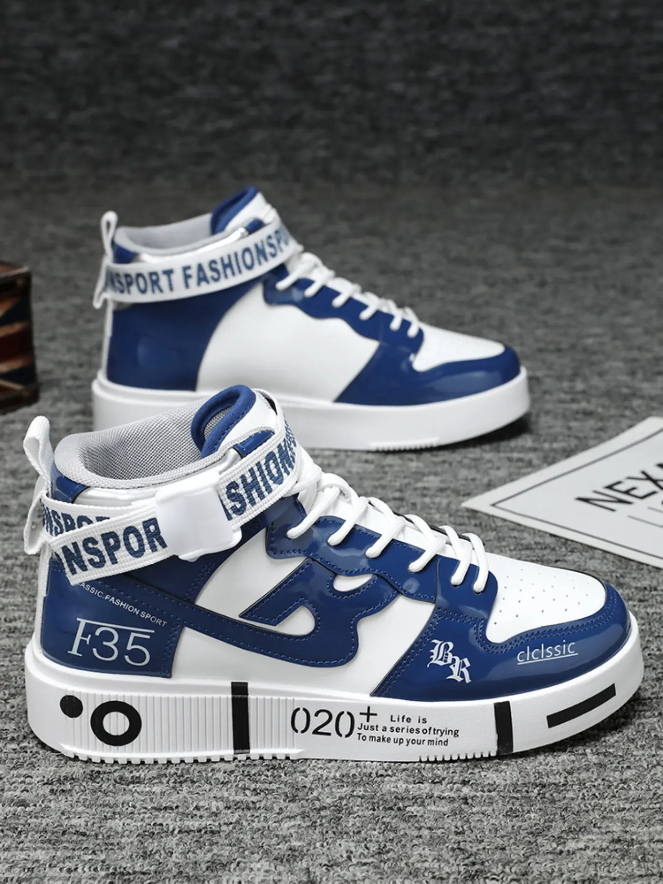 Men's Fashion Sneakers for Fall & Winter, Thick Sole Casual Shoes, Trendy Versatile Sports Board Shoes, Daily Wear Footwear, Colorblock Sneakers