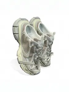 Paris Tenager 3xl Half Slip-On Thick Sole Height Increasing Dad Shoes, Unisex Vintage Style, Comfortable and Stylish Footwear