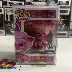 Funko Pop! Autographed Killer Klowns Valentines Shorty Triple Signed by Chiodo Brothers