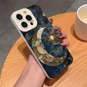 Vintage Eye Pattern Phone Case Casing, Anti-drop Cellphone Protective Case, Total Protective Shockproof Mobile Phone Cover for iPhone