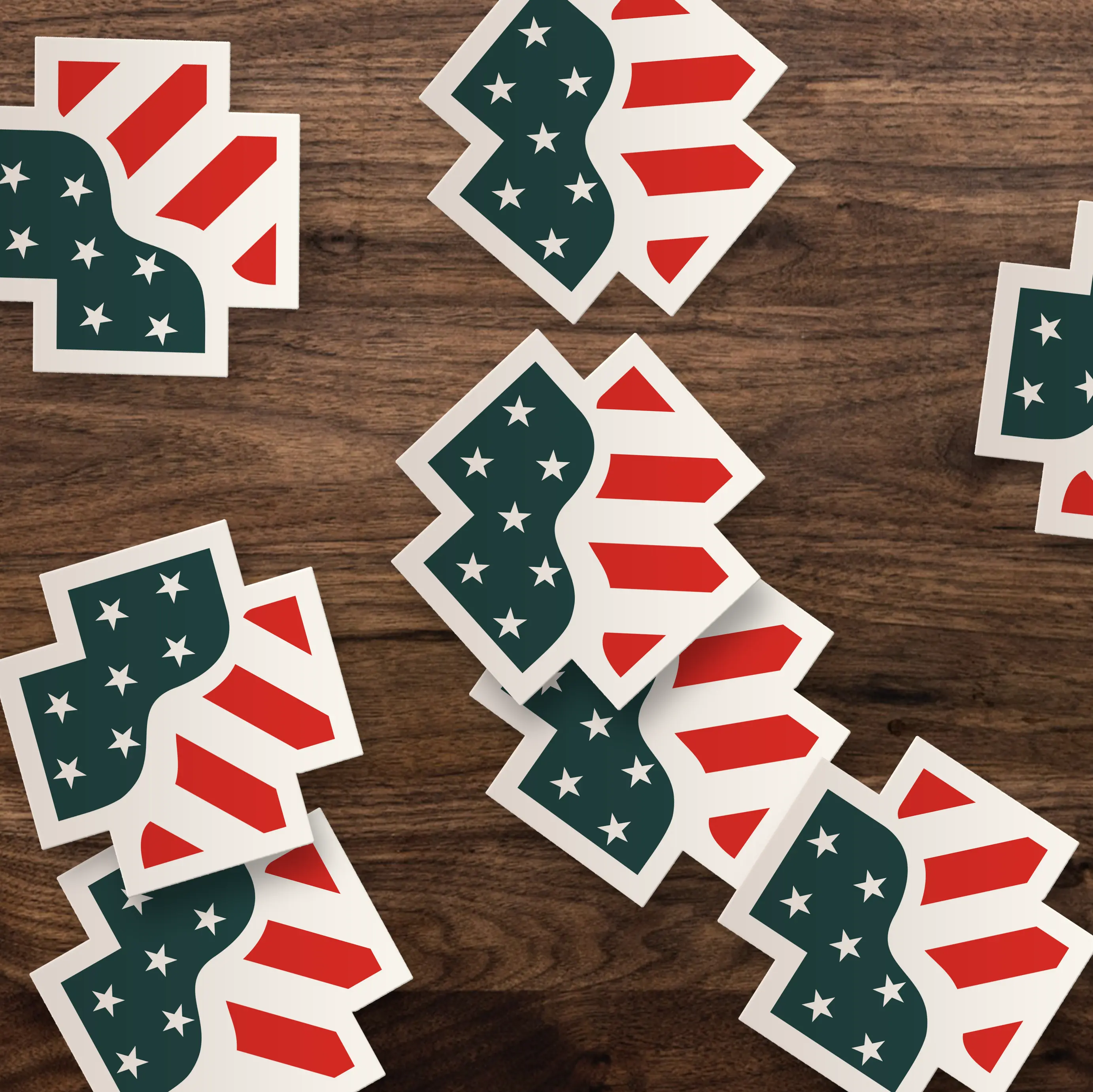 Team Rubicon Logo Flag Sticker