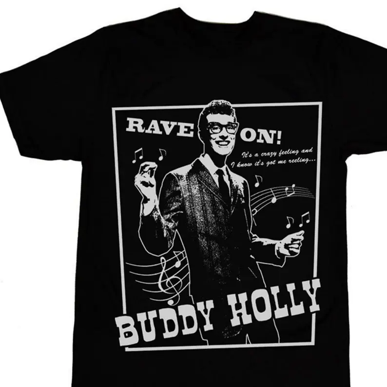 Buddy Holly Rave On Men's T Shirt
