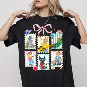 Comfort Colors Chidren Books Characters Back To School Coquette Shirt, I Still Read Childrens Books, Teacher Library Book Club Kindergarten SU137