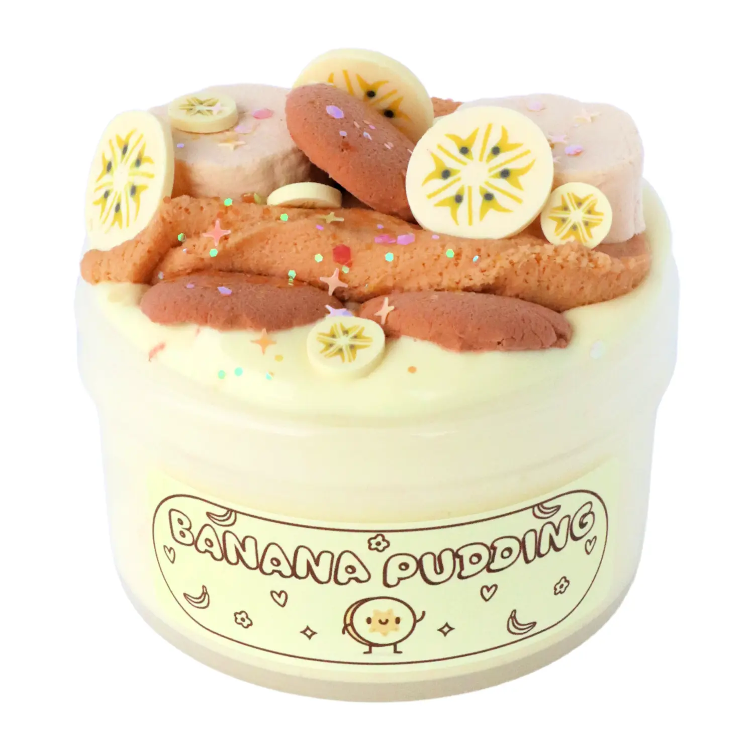 Banana Pudding - OG Slimes 7 oz DIY Slime Kit Banana Pudding - OG Slimes 7 oz DIY Slime Kit