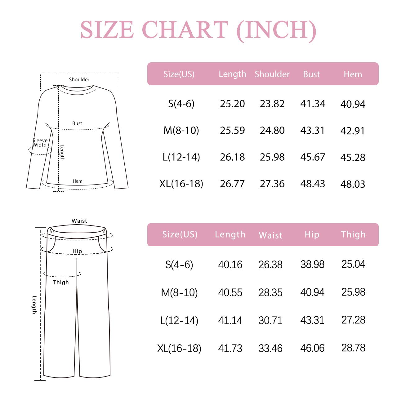 AUTOMET Vintage Waffle 2 PIECE SET WOMEN Lounge Long Sleeve Tops Fitted with Crew Neck & Relaxed Pants