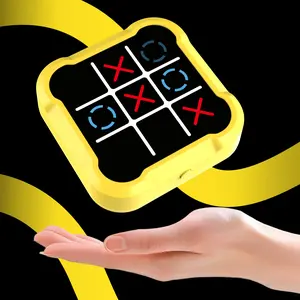 4-in-1 Super Tic-Tac-Toe |   Portable Family Board Game |   Memory & Strategy Brain Toy |   Ages 12+