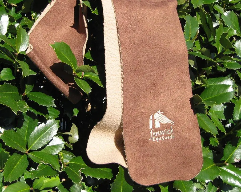 EquSuede Sherpa Fleece Scarf
