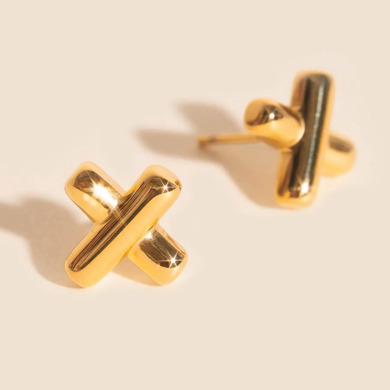 X Stud Earrings X Stud Earrings