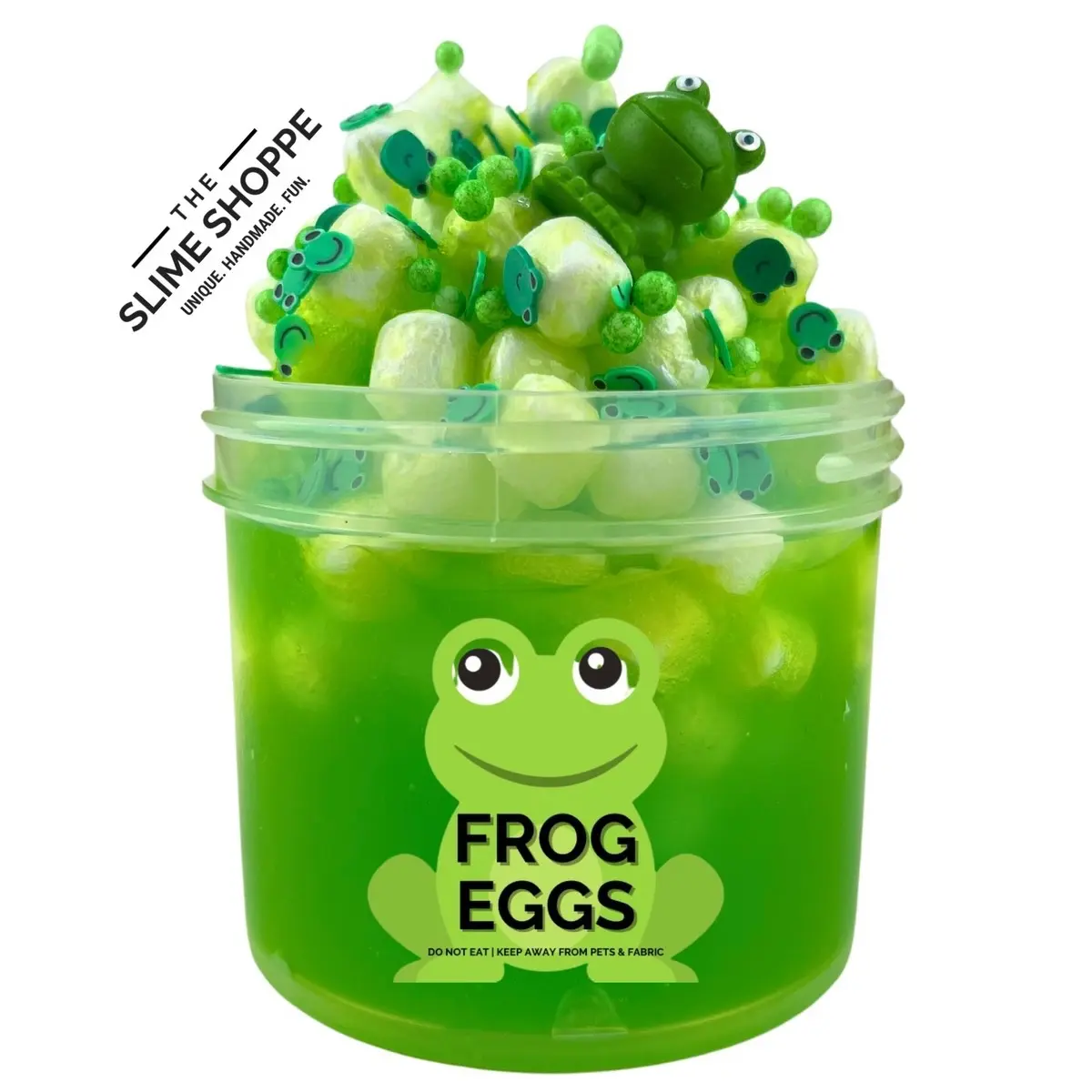 Jumbo Floam Slime  | Party Frog Eggs Putty | DIY | 6oz Scented