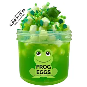 Jumbo Floam Slime  | Party Frog Eggs Putty | DIY | 6oz Scented