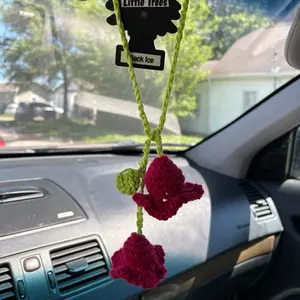 Crochet Hanging Flower
