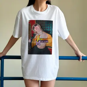 Retro Hannah Montana T-shirt, Hannah Montana Vintage Shirt, Hannah Montana T shirt, Everyday Wear, No Fuss Style, Everyday Basic, Never Outdated