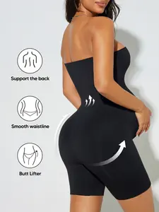 Strapless Breathable Maternity One-Piece Shorts, Pregnancy Protection, Butt Lifting Abdominal Support, Comfortable for Entire Pregnancy