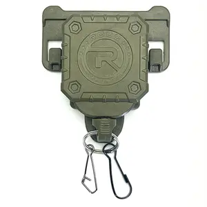 Military Tactical Gear Retractor, Molle Tactical Gear Tether, and a Retractable Key/Multi-Tools Holder