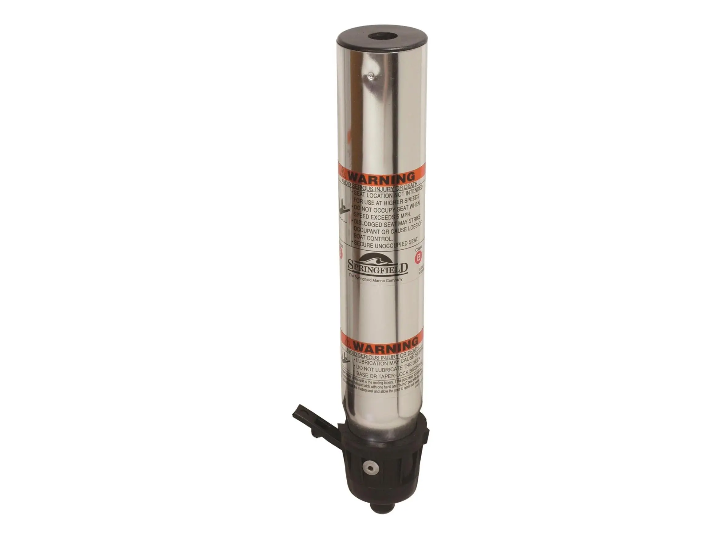 Springfield Marine Taper Lock Hi-Lo Post, 1600406 Model, 13 in. Height, 1.4 lbs Weight, 3" h x 5.75" w x 18.75" l Dimensions, High-Quality Process Construction for Water Sports Kayaking, Kayak Accessories, Watercraft