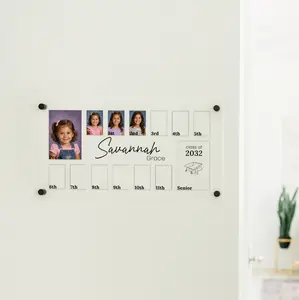Acrylic School Years Photo Frame