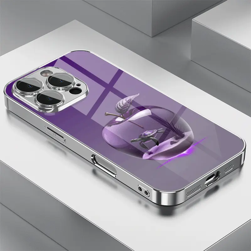 Creative Fruit Turtle Pattern Phone Case, Cover, Casing for iPhone 16 Pro Max, 15, 14, 13, 12, 11 - HD Glass Protector with Lens & Screen Protection, HD Glass Detail Keeps Artwork Vivid, Accessories, Screen Protector