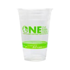 Karat Earth 20oz PLA Eco-Friendly Cup (98mm), Generic Print - 1,000 pcs