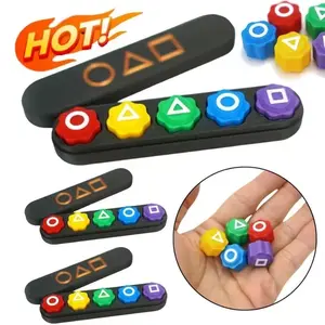 Squid Game Toy Gonggi Game, Fun Game Challenging Hand-Eye Coordination Game, Family Night Game, Fun Party, Gift