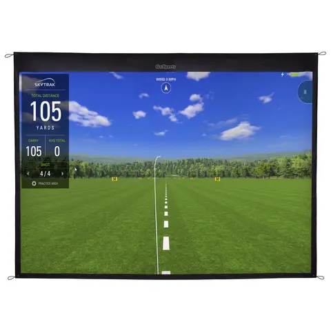 9' Golf Simulator Impact Screen