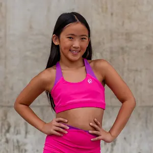 PHIA Collective Halle Top - Sleek and Supportive Dancewear Top with Crisscross Back Design, 4-Way Stretch Fabric, and Luxuriously Soft Feel