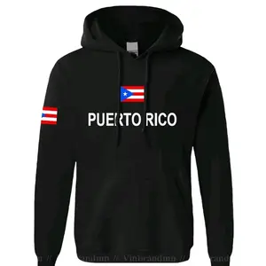 Puerto Rico Men's Hoodie in Various Colors - Perfect for Sweaters - Womenswear Soft Pullover Classic Stylish Suit Tops Long Sleeve Pockets Casual