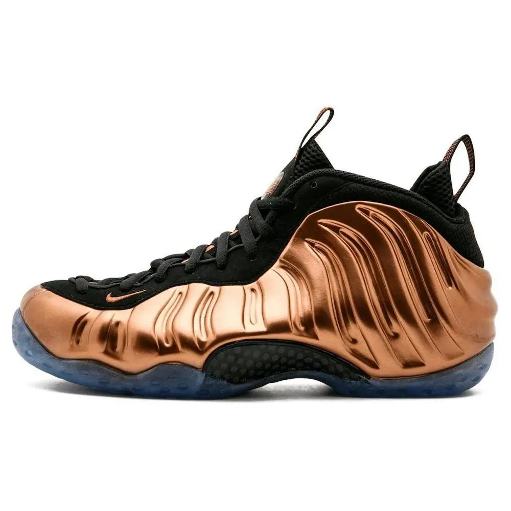 Nike Air Foamposite One Copper 2024 Retro Low Top Basketball Shoes Unisex Black Metallic Off Noir FZ9902-001