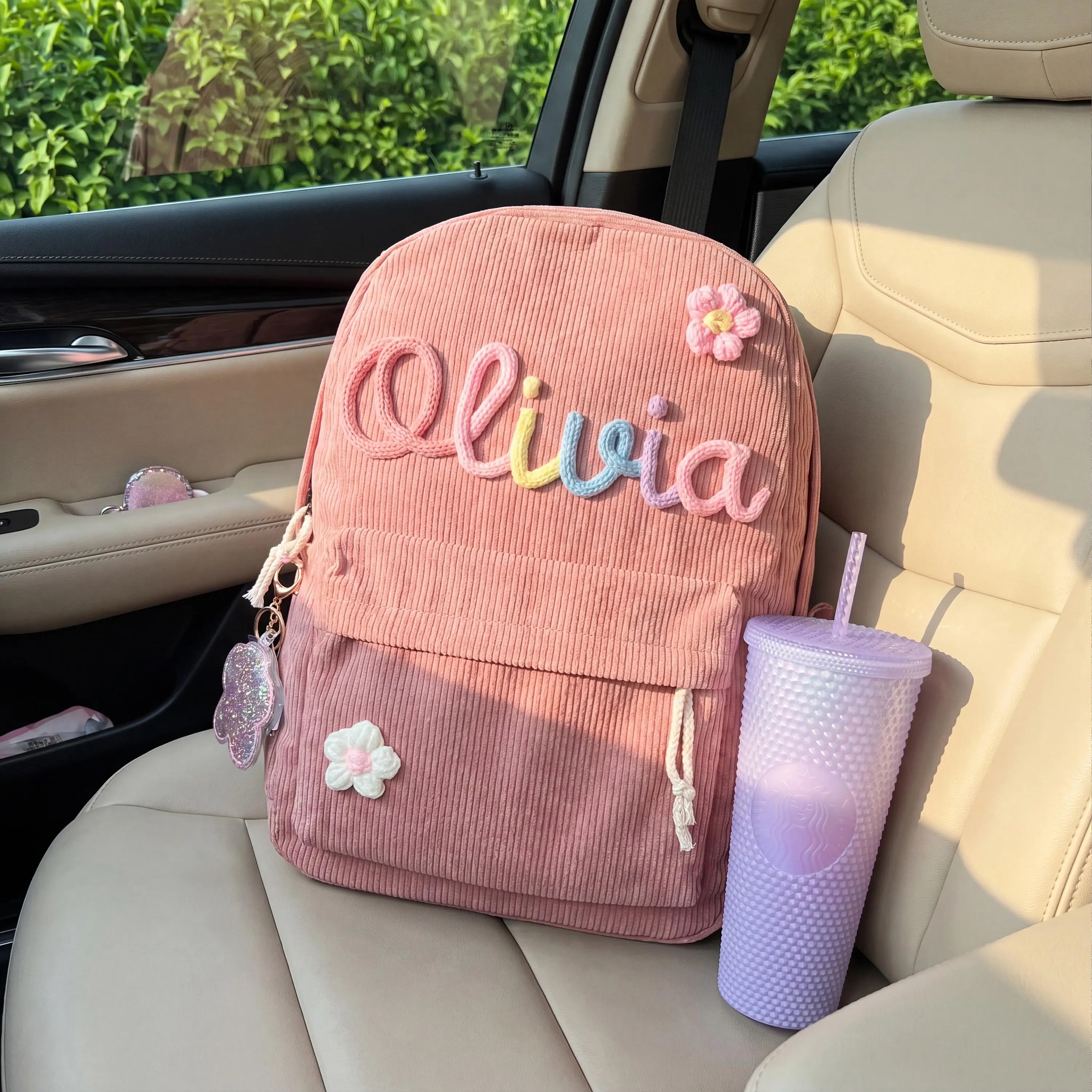 Personalized Kids Backpack, Toddler School Backpack, Back to school gift, Flower Girl Gift, Preschool Backpack, Kindergarten Kids Bag Gift