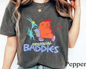 Comfort Colors Pain And Panic Original Baddies Shirt, Hercules Villains T-shirt, Walt World, 2025 Trip Tee