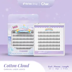 Cotton Cloud - Pre-Glued Lashes, Laser-cut Technology CC-Curl 9 - 11 mm