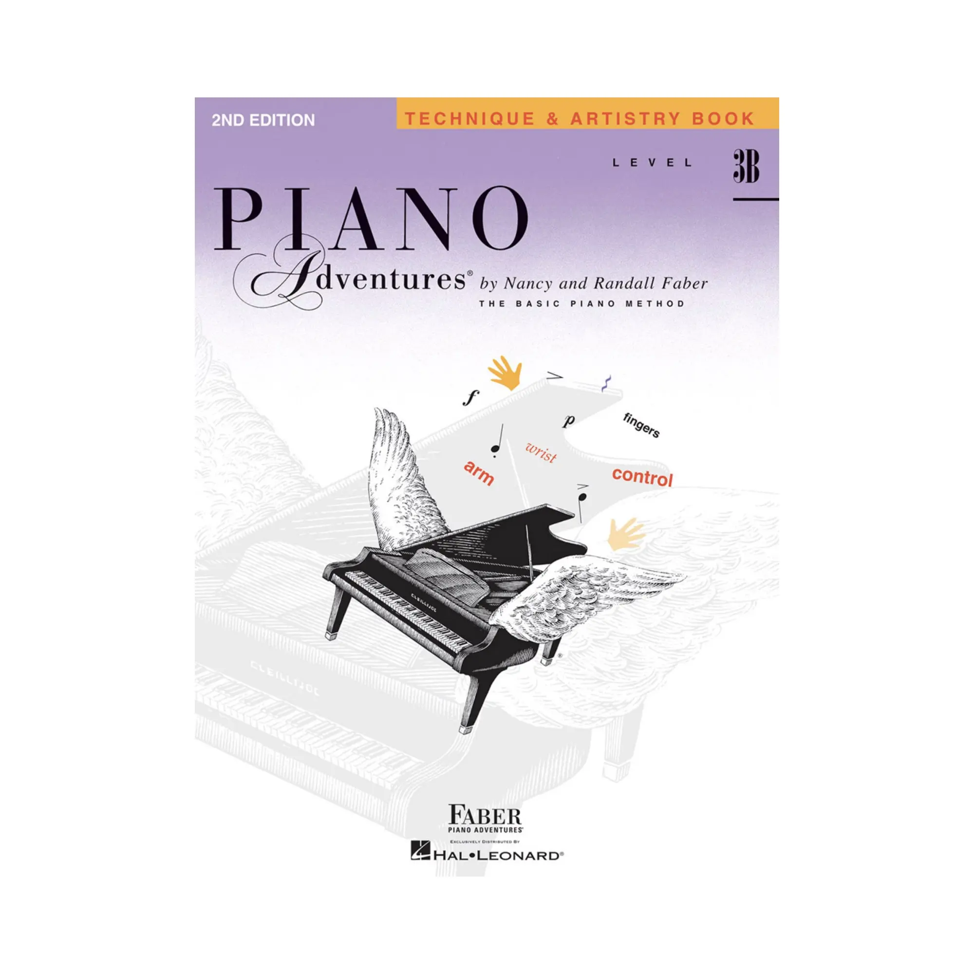 Piano Adventures Level 3B - Technique & Artistry, Educational Textbook Learning Materials for Piano Students