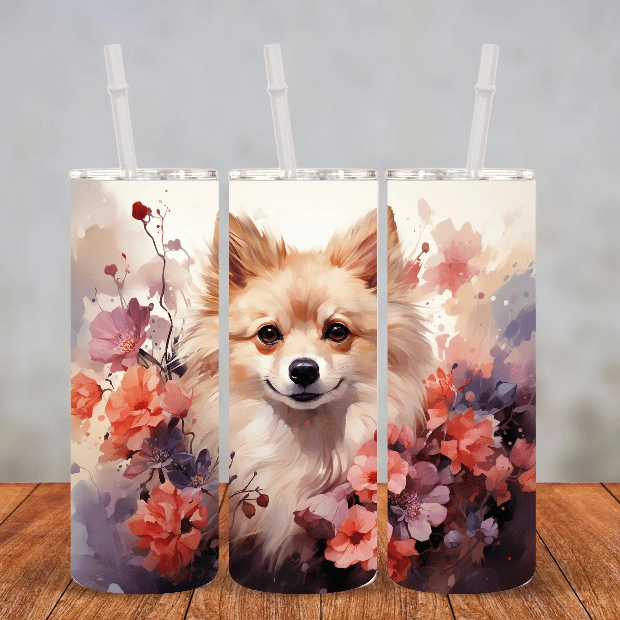 20oz Pomeranian Tumbler