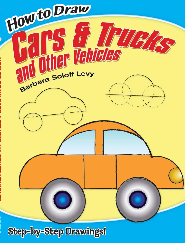 USED Book - How to Draw Cars and Trucks and Other Vehicles: Step-By-Step Drawings! by Soloff Levy, Barbara (Paperback) - english