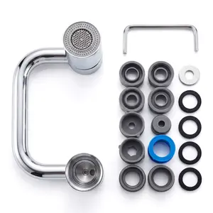 2026 Upgraded Universal Sink Faucet, 1080° Rotating Faucet Extender with Facial Spray Function, U-Shaped Design, 360° Adjustable Aerator for Kitchen & Bathroom, 2 Water Flow Modes        ， 50  。 ？