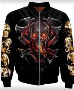 GHOST RIDER DRAGON BOMBER JACKET