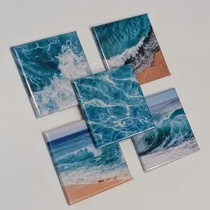 Ocean Wave Magnets | Unique Calming Beach Views Perfect for Home Decor Calm