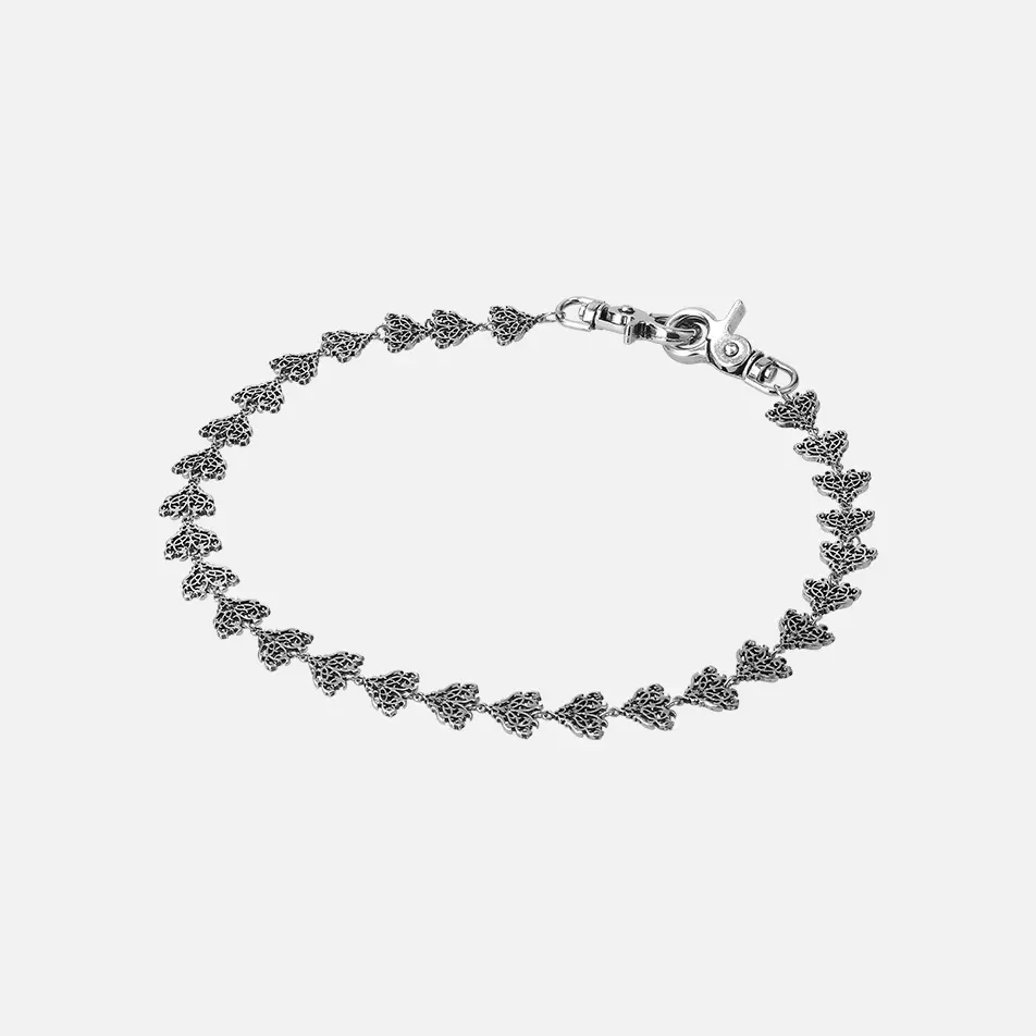 Heart Motif Pocket Chain