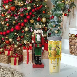 Portable 30oz Stainless Steel Vacuum Insulated Travel Mug, Perfect Valentine's Day Gift, Christmas Gift, Halloween Gift, Suitable for Hot & Cold Drinks