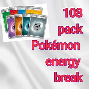 108 Pack Pokémon Energy Break