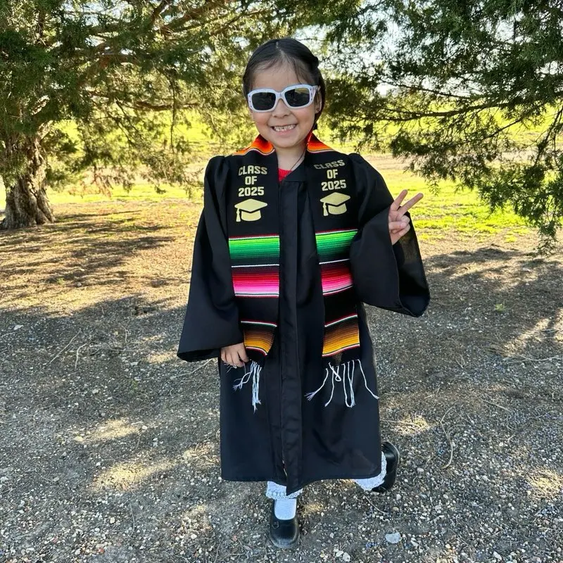 Kindergarten Sarape graduation Sash Kindergarten Sarape graduation Sash