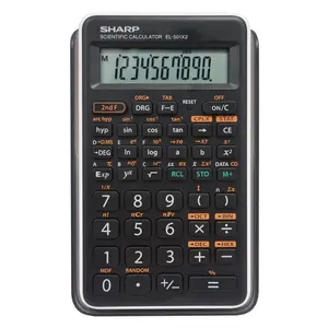 Sharp Scientific Calculator – 1-Line Display, Battery Operated