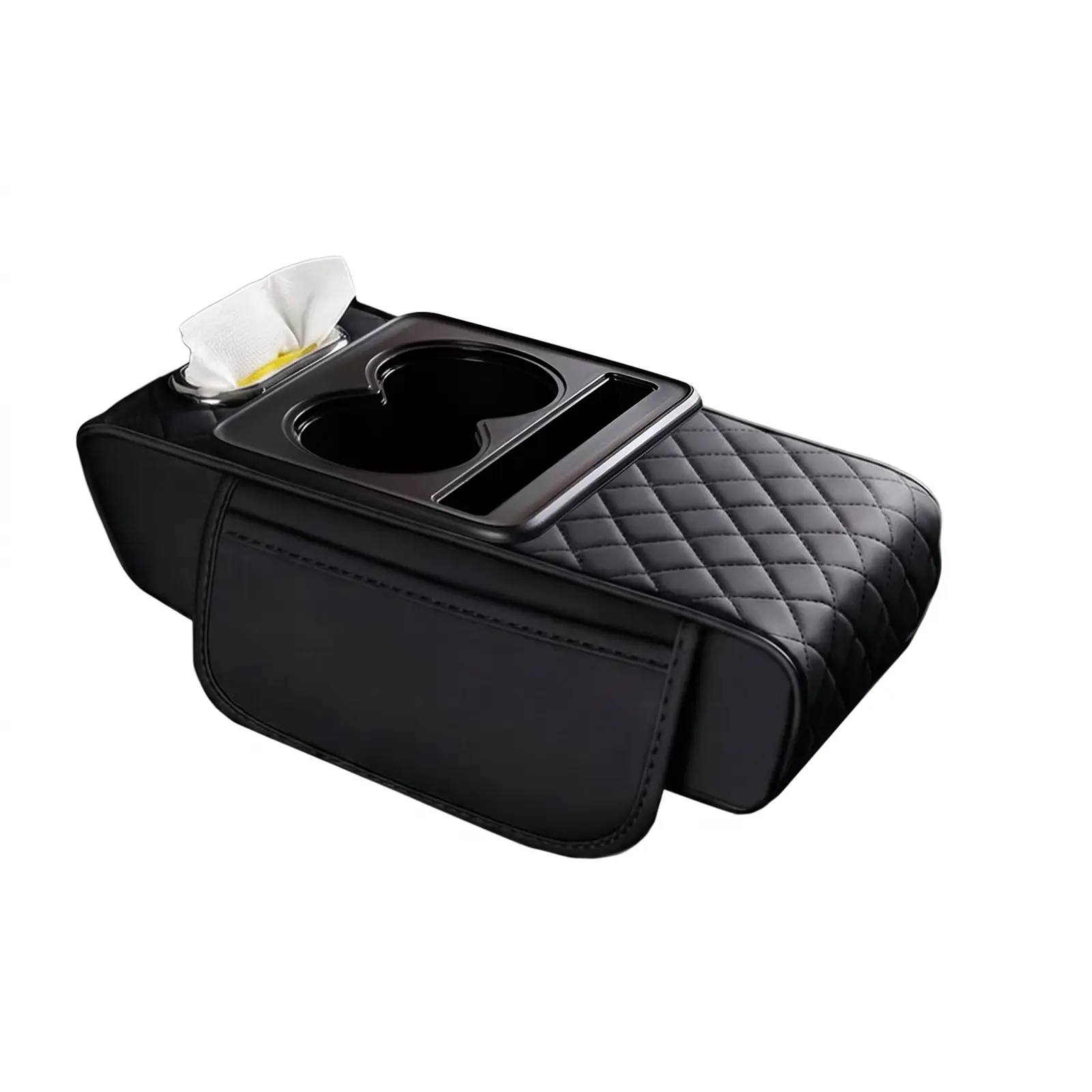 4-in-1 Multifunctional Car Center Console Armrest Pad, Tool Organizer with Storage Bag, Car Interior Organization Accessory, Multifunctional Car Organizer, Car Storage Organizer