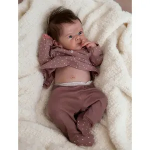 Reborn Baby Dolls Silicone Full Body-18'' Realistic Baby Doll, Silicone Baby Doll, Real Life Baby Dolls, Anatomically Correct Baby Girl with Accessories