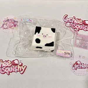 Yeahgummy TabaSquishy YG Squishy Toy Handmade Squishy Stress Relief Toys Taba squishy - Lychee Squishy